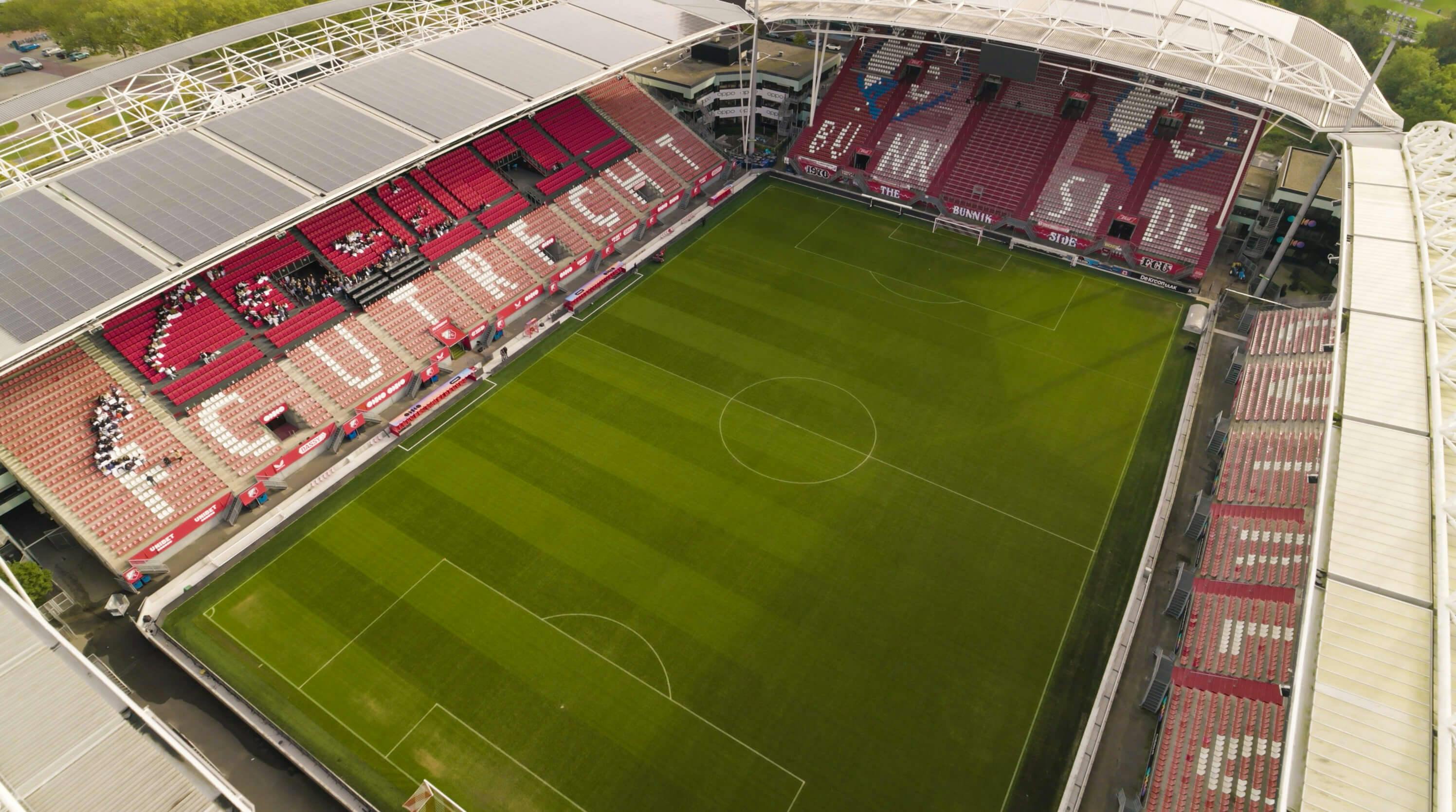 FC Utrecht Aerial Drone image